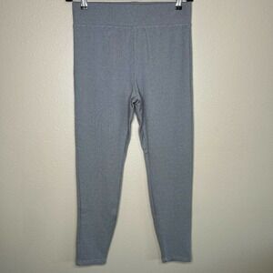 Merona Women's Gray Stretched Pull On Cropped Ankle Legging Pants Size XL